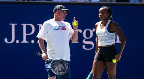 coco gauff gavin macmillan us open 2025